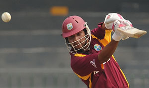 Sarwan shines as West Indies beat Kenya