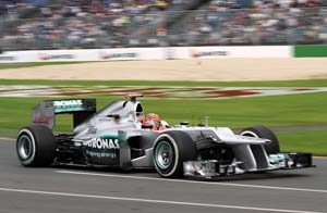 Technical row over Mercedes' 'F-duct' wing