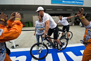 Meeting Michael Schumacher and experiencing aura around him