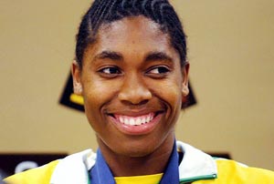 Caster Semenya to carry South African flag in London