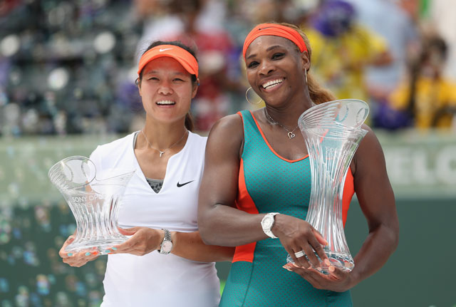 Serena Williams beats Li Na for record seventh Miami title