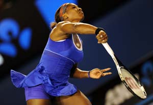 Australian Open: Serena gets easy passage into 2nd round