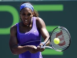Serena Williams beats Samantha Stosur at Sony Ericsson Open Serena Williams beats Samantha Stosur at Sony Ericsson Open