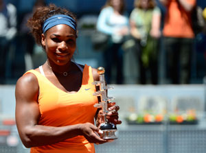 Serena Williams beats Maria Sharapova to retain Madrid Open