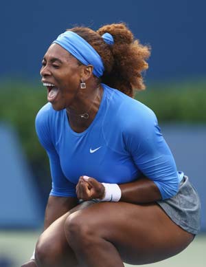Serena Williams defeats Francesca Schiavone in Toronto opener