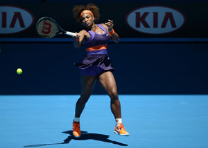 Hard-hitting Serena Williams fires a warning at the Australian Open