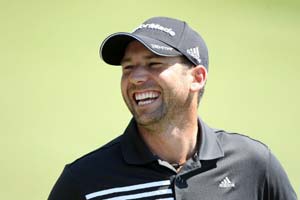 Sergio Garcia at home at Castello Masters