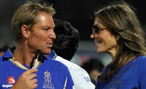 Shane Warne-Liz Hurley to call it quits?