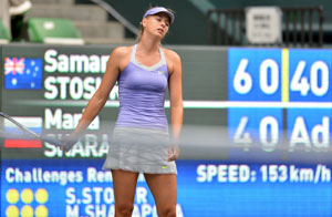 Stosur paves Sharapova's exit from Pan Pacific Open