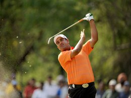 Shiv Kapur enjoys Sir Nick Faldo's company at Open Championship Shiv Kapur enjoys Sir Nick Faldo's company at Open Championship
