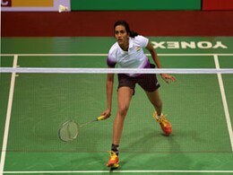 PV Sindhu crashes out of India Open Super Series PV Sindhu crashes out of India Open Super Series
