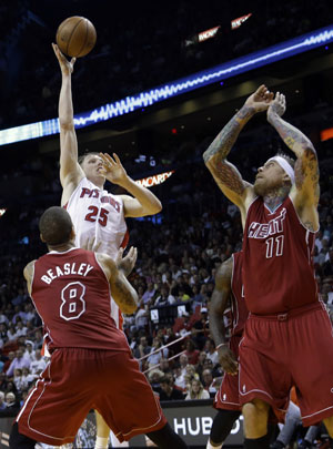 NBA: Detroit Pistons beat Miami Heat 107-97 to end ten-game winning streak
