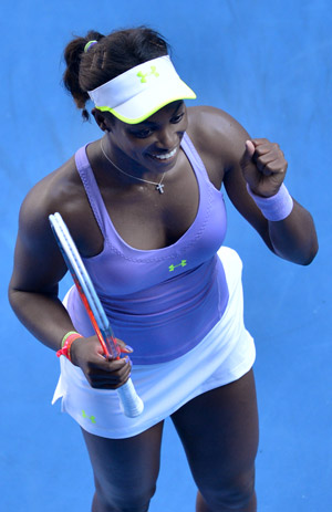Sloane Stephens advances to Australian Open quarterfinals
