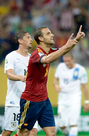 Roberto Soldado says Spain must find goal-den touch