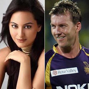 Sonakshi Sinha smitten by Brett Lee's looks