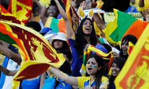 Sri Lankan monks protest against ICC's blunder during Champions Trophy opener