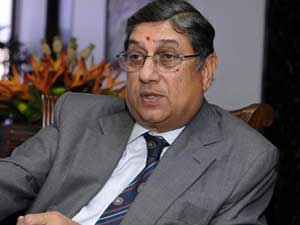 N. Srinivasan files nomination for BCCI president's post; three new faces as Arun Jaitley, Niranjan Shah exit as vice-presidents