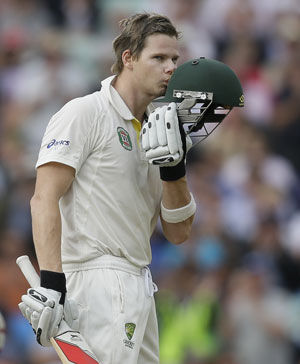 The Ashes 5th Test: Ton-up Steve Smith strengthens Australia's grip