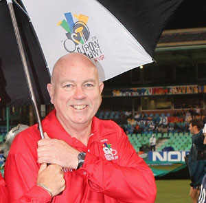 Steve Davis to score a 100 in the India-Netherlands match