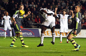 Stoke City snatch 3-3 draw with Swansea