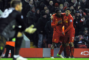 Brendan Rodgers thrilled by Luis Suarez-Daniel Sturridge partnership