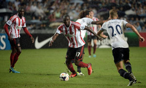 Sunderland see off Tottenham Hotspur 3-1 in Hong Kong