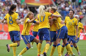 Sweden beat France, finish third despite dismissal