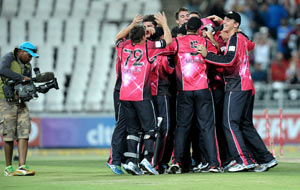 Sydney Sixers beat Highveld Lions to win Champions League T20