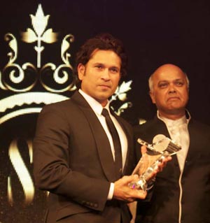 Wisden India award for Sachin Tendulkar