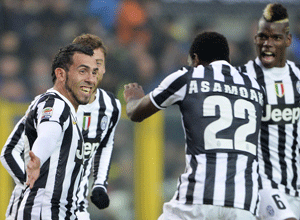 Serie A: Juventus win 4-1 at Atalanta, Roma beat Catania