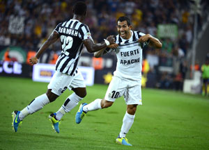 Serie A: Carlos Tevez on target as Juventus rout Lazio again, Napoli win at Chievo