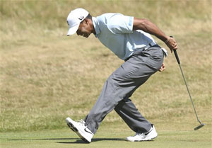 The Open Championship: Tiger Woods in the mix on another sunny day at Muirfield