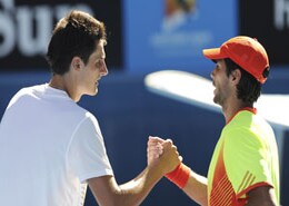 Tomic beats Verdasco in five-set thriller Tomic beats Verdasco in five-set thriller
