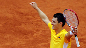 Davis Cup: Bernard Tomic's win gives Australia 1-0 lead over Germany