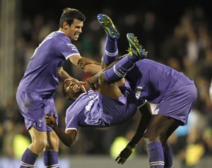 In-form Tottenham beat Fulham to lift Redknapp's spirits In-form Tottenham beat Fulham to lift Redknapp's spirits