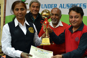Umadevi Nagaraj wins National Women Billiards Championship 2013