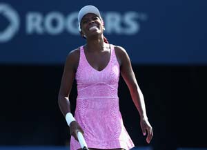Flipkens ousts Venus Williams in first round at Toronto