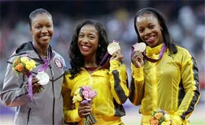 Campbell-Brown chases Olympic treble