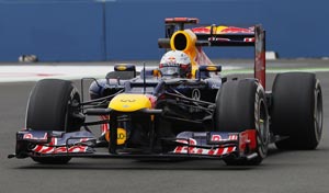Sebastian Vettel fastest at European Grand Prix practice