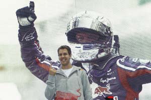 Vettel coy on hat-trick bid