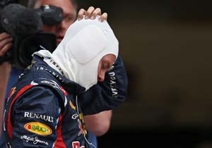 Sebastian Vettel sent back to last place for Abu Dhabi GP