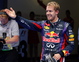 Sebastian Vettel makes peace with rival fans after winning 4th consecutive drivers' championship title
