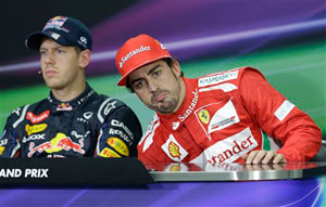Fernando Alonso sure he can beat Sebastian Vettel to title
