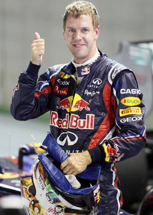 Champion Vettel falls in love with Incredible India