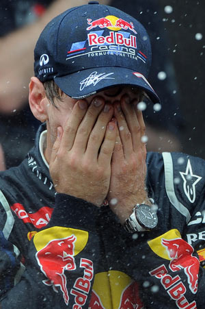 F1: Sebastian Vettel confesses, says he cried under his helmet