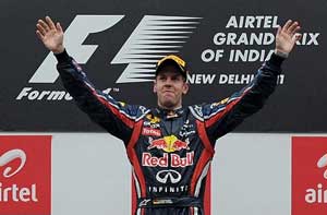 It was fantastic to win first ever Grand Prix of India: Vettel