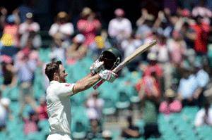 Special day for cancer survivor Matthew Wade with ton