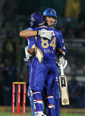 Champions League Twenty20: Rajasthan Royals' 7-wicket win over Mumbai Indians, as it happened