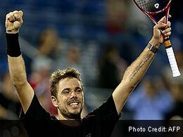 Wawrinka blossoms as Federer, his friend and countryman falters Wawrinka blossoms as Federer, his friend and countryman falters