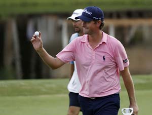 Webb Simpson leads by 2 shots after round 3 at Wyndham